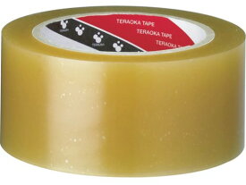 【お取り寄せ】TERAOKA パックテープ NO.451 ＃60 透明 50mm×50M 透明テープ OPPテープ ガムテープ 粘着テープ