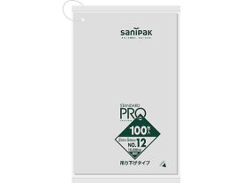 【お取り寄せ】サニパック L12Hスタンダードポリ袋吊り下げタイプ(0.03)12号