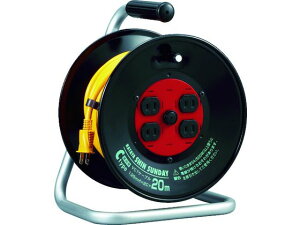 【お取り寄せ】ハタヤ シンサンデーリール 単相100V型 20m C-20SIN コードリール100V コードリール 延長コード 工事 作業 工具