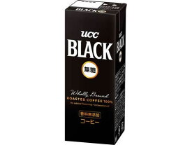 UCC BLACK 無糖 200ml ペットボトル パックコーヒー 缶飲料 ボトル飲料