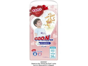 【お取り寄せ】大王製紙 グーンプラス 肌快適設計 パンツ BIGサイズ 38枚入 おむつ オムツ おしりふき ベビーケア