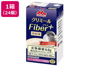 y񂹁zNjR GWC N~[Fiber+ R[q[ 125mL×24 H 