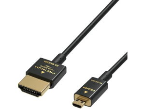 y񂹁zGR microHDMIP[u 1m DH-HDP14SSU10BK fBXvCP[u z