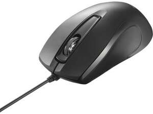 �y�����񂹁z�o�b�t�@���[ �L�� ���ϋv �R�� �}�E�X �u���b�N BSMBU110BK �}�E�X �L�[�{�[�h ���͋@�� �p�\�R�� �Ɠd