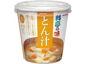 マルコメ カップ 料亭の味 とん汁 1食 味噌汁 おみそ汁 スープ インスタント食品 レトルト食品