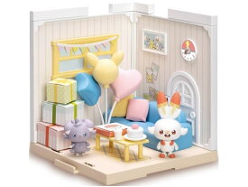 タカラトミー ポケモン ポケピースハウス ラウンジ ヒバニー&ニャスパー キャラクター玩具 キャラクター玩具 おもちゃ