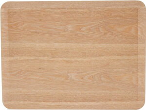 アサヒ興洋 ノンスリップ木製トレー L ナチュラルブラウン