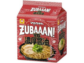 東洋水産 マルちゃんZUBAAAN! 背油濃厚醤油 3食パック ラーメン インスタント食品 レトルト食品