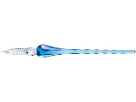 【お取り寄せ】セキセイ AZONX アゾン ガラスペン キューブ ブルー AX-8505-00 万年筆 筆ペン デスクペン