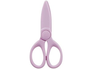 コクヨ コクヨのはじめてハサミ パステルライラック ハサ-500LV はさみ 子供用