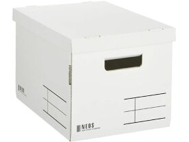 コクヨ 収納ボックス [NEOS] レギュラーサイズ フタ付 ホワイト フ-NE983W ボックスファイル ボックスファイル ボックス型ファイル
