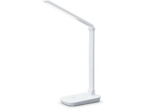 【お取り寄せ】アイリスオーヤマ LEDデスクライト Qi充電 平置き 調光 ホワイト デスクスタンド スタンド 照明器具 ランプ