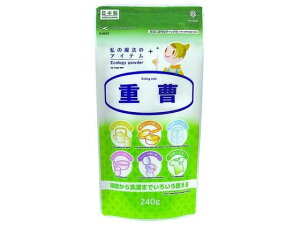 【お取り寄せ】紀陽除虫菊 重曹 240g K-9013 室内用 掃除用洗剤 洗剤 掃除 清掃
