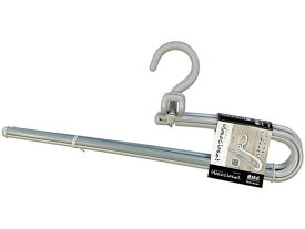 【お取り寄せ】シンコハンガー モノクローゼット スラックスハンガー グレー 2本組 プラスチックハンガー ピンチハンガー