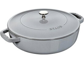 【お取り寄せ】STAUB ストウブ ブレイザーソテーパン 28cm グレー 40511-470 キッチン 雑貨 テーブル