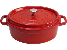 【お取り寄せ】STAUB ストウブ ピコ・ココット オーバル 33cm チェリー 40509-872 キッチン 雑貨 テーブル