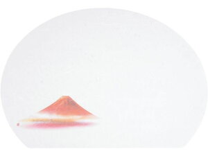 【お取り寄せ】アーテック 尺三 半月懐石マット 抗菌遠赤和紙100枚 赤富士 キッチン 雑貨 テーブル