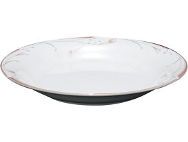 【お取り寄せ】EBM フラワーピンク 24cm パスタプレート OFM01-400 カヌー型皿 洋食器 キッチン テーブル