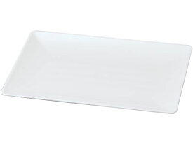 【お取り寄せ】若泉漆器 ニューホワイト 長角筋入盛皿 40cm 0261580 カヌー型皿 洋食器 キッチン テーブル