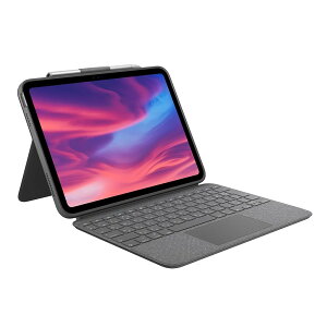 ���W�N�[�� iPad 11 �C���` A16 & 10.9 �C���` ��10���� �Ή� �g���b�N�p�b�h�t�� �L�[�{�[�h�t�� �P�[�X Combo Touch iK1059GRA ���{��L�[�{�[�h �X�}�[�g�R�l�N�^ �o�b�N���C�g �������K�i 2�N�ԃ��[