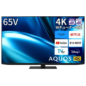 V[v 65V^ 4K { t er AQUOS 4T-C65FN1 N-Blackpl ^ANeBuLED쓮 VAI Google TV