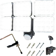 DAISHIN DLA-10T600 センサーライト 6000ルーメン 6灯式 100v コンセント ac 100v 調整 調光 駐車場 賃貸…