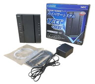 NEC Wi-Fi 5（11ac）4ストリーム対応 無線LANルーター Atermシリーズ (WG2600HS2)　ブラック