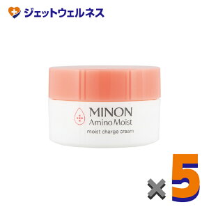 【化粧品】ミノンアミノモイスト モイストチャージクリーム 40g ×5個〔敏感肌・保湿クリーム〕