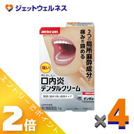 ≪9月も1ヶ月間全商品P2倍！≫【第2類医薬品】デンタルクリーム 5g ×4個