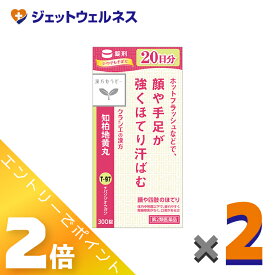 ≪7月も1ヶ月間全商品P2倍！≫【第2類医薬品】JPS知柏地黄丸料エキス錠N 300錠 ×2個