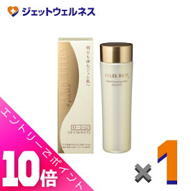 ≪超お得！11月も毎日全商品P10倍！≫【化粧品】ジュレリッチ ブライト＆バウンシングローション（モイストタイプ） 120mL ×1個〔モイストタイプ・化粧水〕