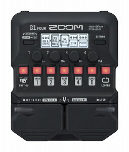 ZOOM G1 FOUR �Y�[�� �G���L�M�^�[�p�}���`�G�t�F�N�^�[