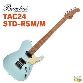 Bacchus TAC24 STD-RSM/M PTL-SOB バッカス エレキギター ローステッドメイプル テレキャスター パステル ソニックブルー
