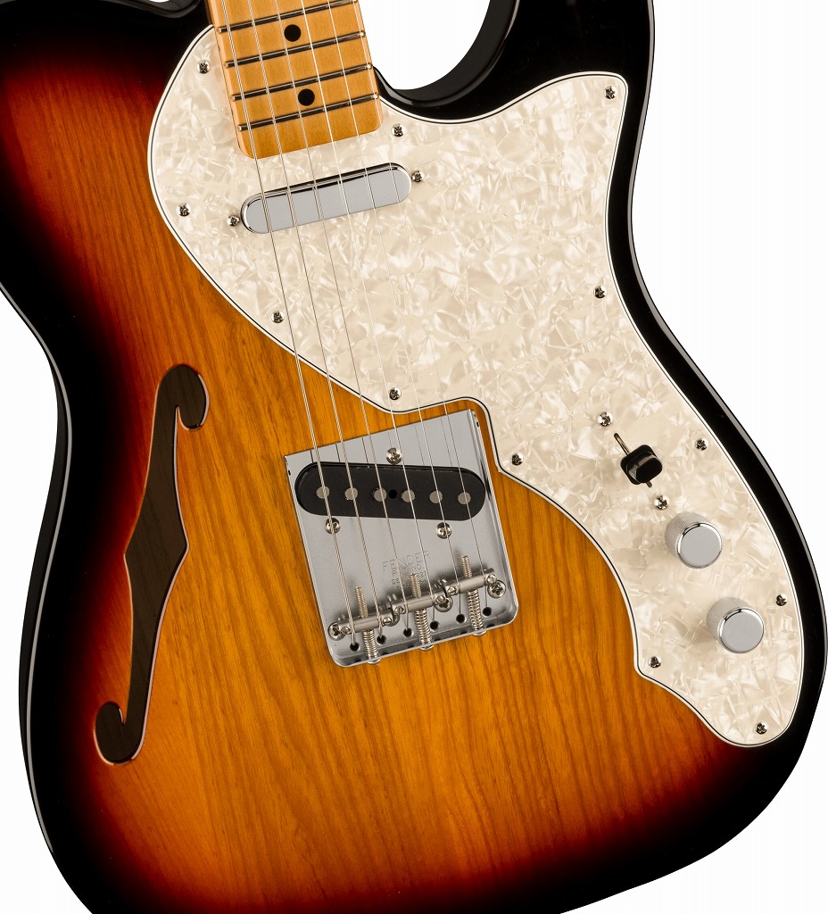 楽天市場】Fender Vintera II '60s Telecaster Thinline, Maple