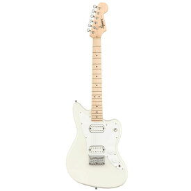 Squier by Fender Mini Jazzmaster HH Maple Fingerboard Olympic White OWT スクワイヤ エレキギター ギター ジャズマスター ミニギター オリンピック ホワイト