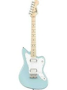 Squier by Fender Mini Jazzmaster HH Maple Fingerboard Daphne Blue XNC GLM^[ M^[ WY}X^[ ~jM^[ _tl u[