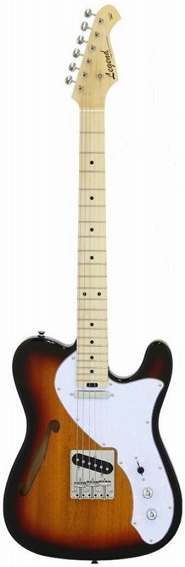 引き出物 お手頃価格で入門用ギターの大定番 Legend LTE-69TL 3TS 3 Tone Sunburst レジェンド 3トーン タイプ サンバースト テレキャスター シンライン 限定品 エレキギター ギター
