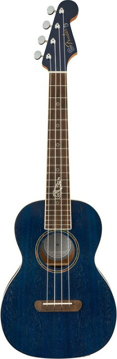 楽天市場】Fender Dhani Harrison Uke Walnut Fingerboard Sapphire 