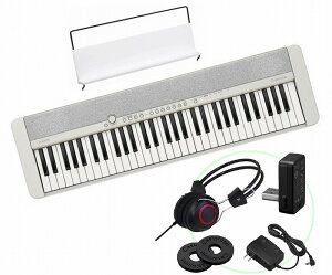 yyX2021N܁IzCASIO CT-S1 WE White Casiotone JVI L[{[h JVIg[ 61 zCg ZbgyCX MIDI & AUDIO A_v^[zyWU-BT10zywbhzz