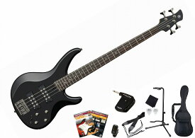 YAMAHA TRBX 304 BL Black SET ヤマハ エレキベース ベース アクティブ ブラック セット【ヘッドホンアンプ】【初心者セット】