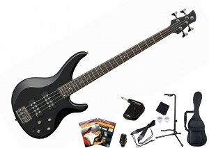 YAMAHA TRBX 304 BL Black SET ヤマハ エレキベース ベース アクティブ ブラック セット【ヘッドホンアンプ】【初心者セット】