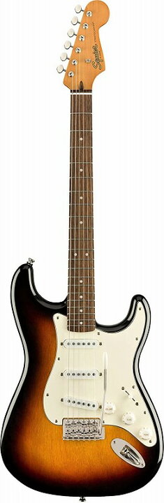 楽天市場】Squier by Fender Classic Vibe 60s Stratocaster 3-Tone  