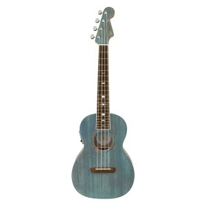 Fender Dhani Harrison Uke Walnut Fingerboard Sapphire Blueフェンダー ウクレレ テナー ブルー 【シグネイチャーモデル】【ダーニ・ハリスン】