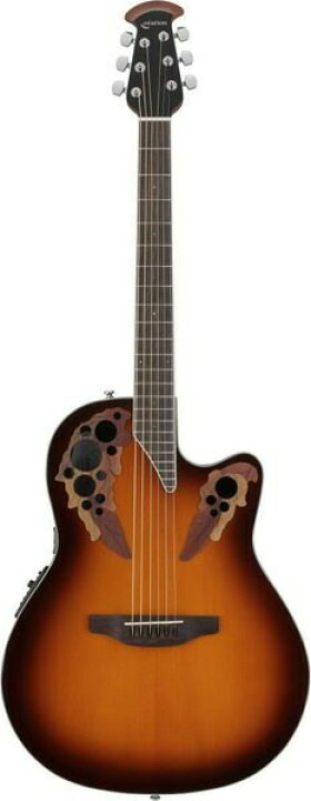 楽天市場】Ovation Celebrity Elite Super Shallow BodyCE48 Sunburst 