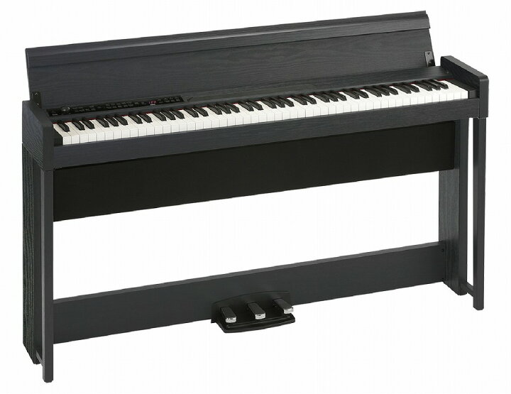 楽天市場】KORG C1Air WBK DIGITAL PIANO SET【高低自在椅子(黒 
