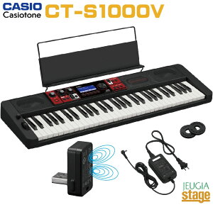 CASIO CT-S1000V Casiotone JVI JVIg[ L[{[h 61yStage-Rakuten Keyboard SETz