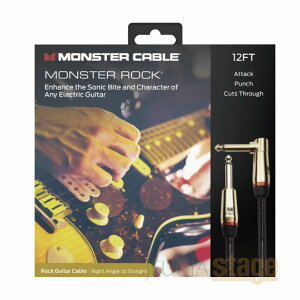 MONSTER CABLE MONSTER ROOK 2-12A (�v���OL/S�E12FT�E��3.6m) �����X�^�[�P�[�u�� �����X�^�[ ���b�N �V�[���h �P�[�u�� �yStage-Rakuten Guitar Accessory�z