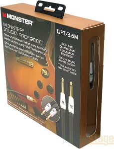 MONSTER CABLE STUDIO PRO 2000 INST SP2000-I-12 (vOS/SE12FTE3.6m) X^[P[u X^[ X^WI v V[h P[u