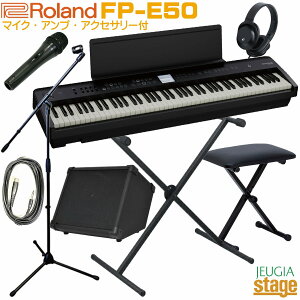 Roland FP-E50 BK Xg[gZbgyAvE}CNE}CNX^hEsAmX^hECXEwbhztzDigital Piano [h fW^sAm X^CbV ubNyStage-Rakuten Pian