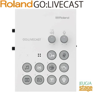【箱ダメージ特価】ROLAND GO:LIVECAST Livestreaming Studio for Smartphonesローランド ライブストリーミング・スタジオスマートフォン用オーディオ・インターフェース【Stage-Rakuten Public Address】【Stage-Raku